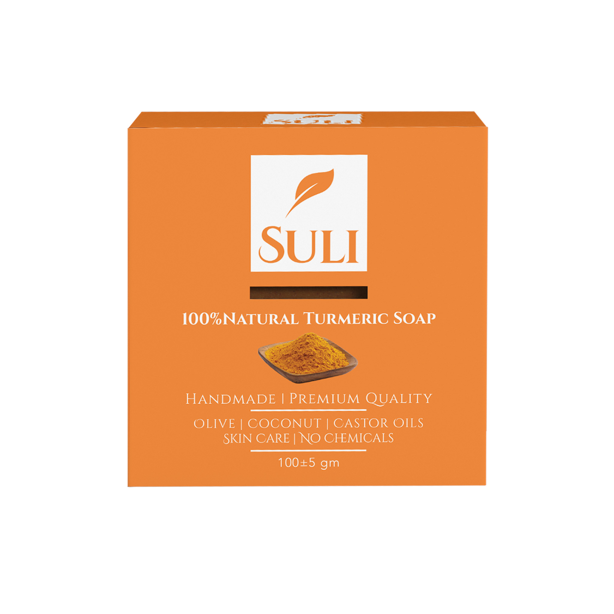 SULI - Natürliche Seife - Kurkuma - 100g