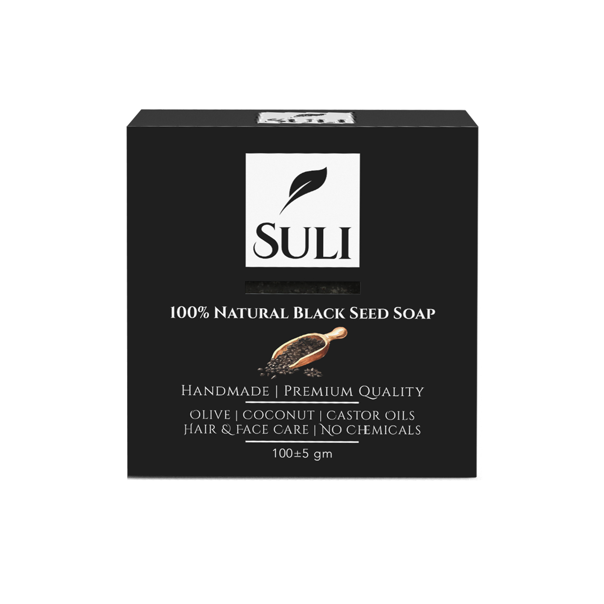 SULI - Natürliche Seife - Schwarzkümmel - 100g