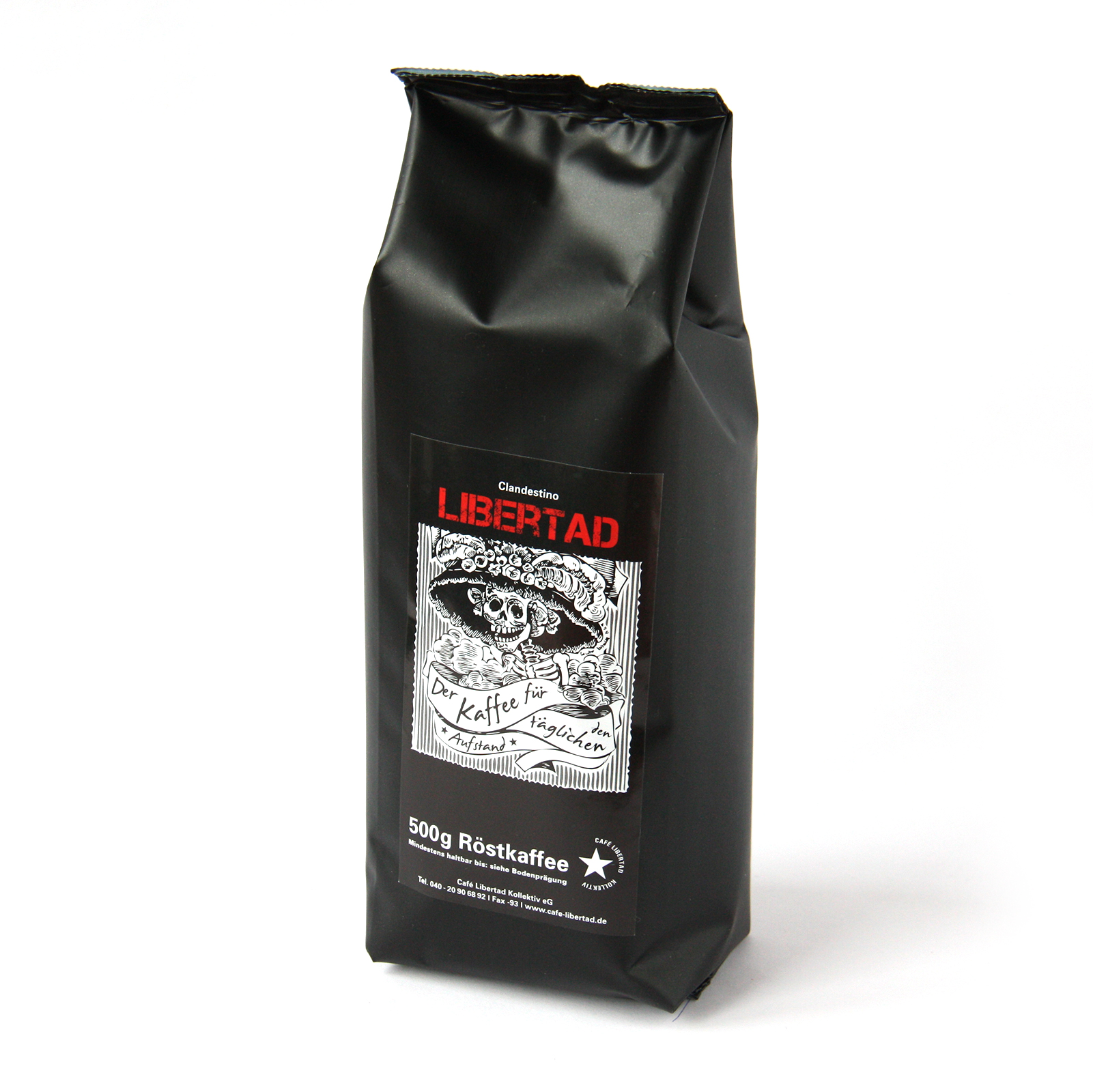 Cafe Libertad - Kaffee Clandestino Bohne - 500g Cafe Libertad - Kaffee Clandestino Bohne - 500g